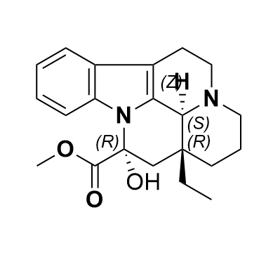 長春西汀雜質(zhì)K,methyl (41S,12R,13aR)-13a-ethyl-12-hydroxy-2,3,41,5,6,12,13,13a-octahydro-1H-indolo[3,2,1-de]pyrido[3,2,1-ij][1,5]naphthyridine-12-carboxylate