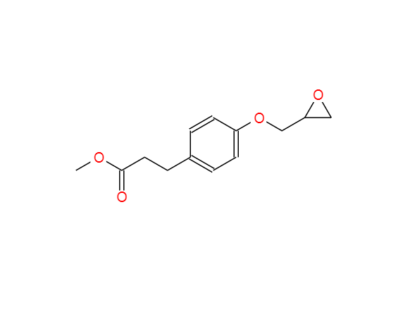 4- (环氧乙烷甲氧基)-苯丙甲酯酸,4-(2-oxiranylmethoxy)-, methyl ester