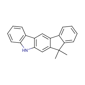 5,7-二氢-7,7-二甲基-茚并[2,1-B]咔唑,5,7-Dihydro-7,7-dimethyl-indeno[2,1-b]carbazole