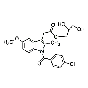 吲哚美辛杂质9,Indometacin 1-Glycerin Ester