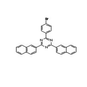 2-(4-溴苯基)-4,6-双(萘-2-基)-1,3,5-三嗪