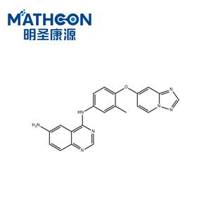 4,6-Quinazolinediamine, N4-[3-methyl-4-([1,2,4]triazolo[1,5-a]pyridin-7-yloxy)phenyl]-
