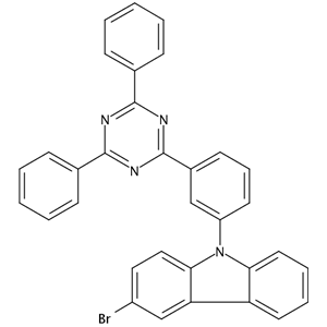 3-溴-9-[3-(4,6-二苯基-1,3,5-三嗪-2-基)苯基]-9H-咔唑