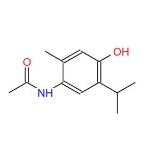 3383-30-0  ；N-[4-羟基 -2-甲基-5-(1-甲基乙基)苯基]乙酰胺