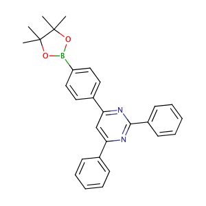 2,4-二苯基-6-(4-频哪醇酯)苯基嘧啶