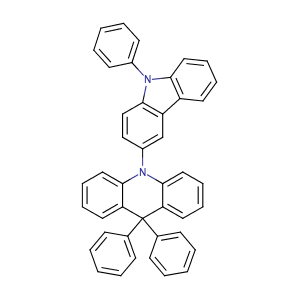 9,9-二苯基-10-(9-苯基-9H-咔唑-3-基)-9,10-二氢吖啶