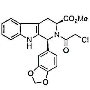 他达拉非中间体Ⅱ对映异构体（S.S）,(1S,3S)-1-(1,3-Benzodioxol-5-yl)-2-(2-chloroacetyl)-2,3,4,9-tetrahydro-1H-pyrido[3,4-b]indole-3-carboxylic Acid Methyl Ester