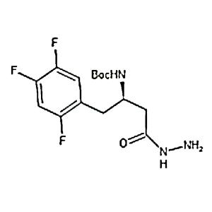 磷酸西格列汀杂质319,Tert-butyl N-[(2R)-1-(Hydrazinecarbonyl)-3-(2,4,5-trifluorophenyl) propan-2-yl]carbamate