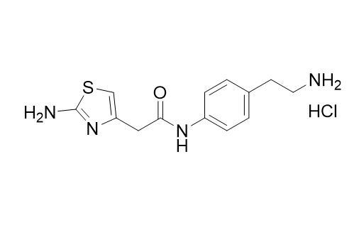 米拉贝隆杂质16,N-(4-(2-aminoethyl)phenyl)-2-(2-aminothiazol-4-yl)acetamide hydrochloride