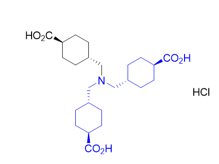 氨甲环酸杂质08,(1R,1'R,1''R,4r,4'r,4''r)-4,4',4''-(nitrilotris(methylene))tris(cyclohexane-1-carboxylic acid) hydrochloride