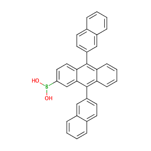 9,10-双(2-萘基)蒽-2-硼酸,9,10-Bis(2-naphthyl)anthracene-2-ylboronicacid