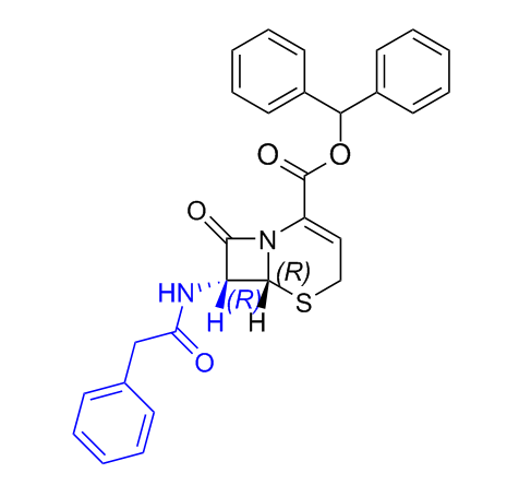 头孢布烯杂质10,benzhydryl   (6R,7R)-8-oxo-7-(2-phenylacetamido)-5-thia-1-azabicyclo[4.2.0]oct-2-ene-2-carboxylate