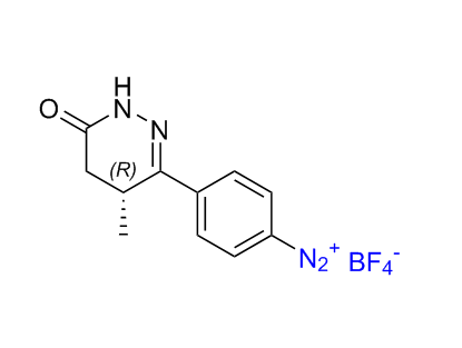 左西孟旦杂质01,(R)-4-(4-methyl-6-oxo-1,4,5,6-tetrahydropyridazin-3-yl)benzenediazonium   tetrafluoroborate