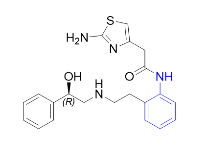 米拉贝隆杂质04,(R)-2-(2-aminothiazol-4-yl)-N-(2-(2-((2-hydroxy-2-phenylethyl)amino)ethyl)phenyl)acetamide