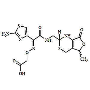 頭孢克肟雜質(zhì)B反式結(jié)構(gòu),Cefixime Impurity B (E-isomer)