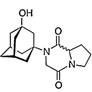 2- (3_羥基金剛烷-1-基)六氫吡咯并[1,2-a]吡嗪1,4-二酮,Vildagliptin Lactam