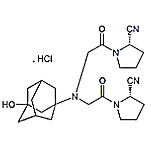 (3-羟基金刚烷1-基)氮烷二基)双(乙酰基))=(吡咯烷-2_腈,Vildagliptin Dimer Impurity HCl