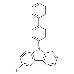 9-[1,1'-聯(lián)苯-4-基]-3-溴-9H-咔唑,9-[1,1'-Biphenyl-4-yl]-3-bromo-9H-carbazole