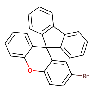 2-溴-螺环[9H-芴-9,9'-[9H]氧杂蒽],2'-Bromo-spiro[9H-fluorene-9,9'-[9H]xanthene]