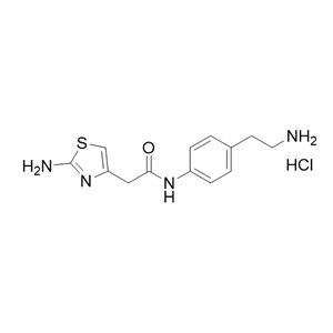 米拉贝隆杂质16,N-(4-(2-aminoethyl)phenyl)-2-(2-aminothiazol-4-yl)acetamide hydrochloride
