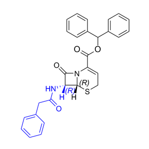 头孢布烯杂质10,benzhydryl   (6R,7R)-8-oxo-7-(2-phenylacetamido)-5-thia-1-azabicyclo[4.2.0]oct-2-ene-2-carboxylate