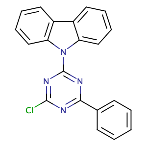 9-(4-氯-6-苯基-1,3,5-三 嗪-2-基)-9H-咔唑