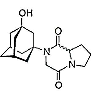 2- (3_羟基金刚烷-1-基)六氢吡咯并[1,2-a]吡嗪1,4-二酮