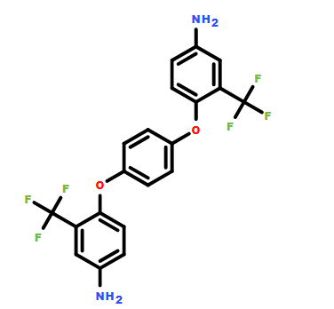 4,4'-(1,4-亞苯基雙(氧基))雙(3-(三氟甲基)苯胺),4,4'-(1,4-Phenylenebis(oxy))bis(3-(trifluoromethyl)aniline)