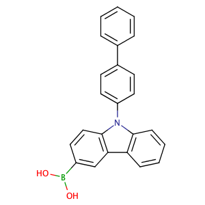 9-(4-聯(lián)苯基)-3-硼酸咔唑,9-(biphenyl-4-yl)-3-boricacid-9H-carbazole