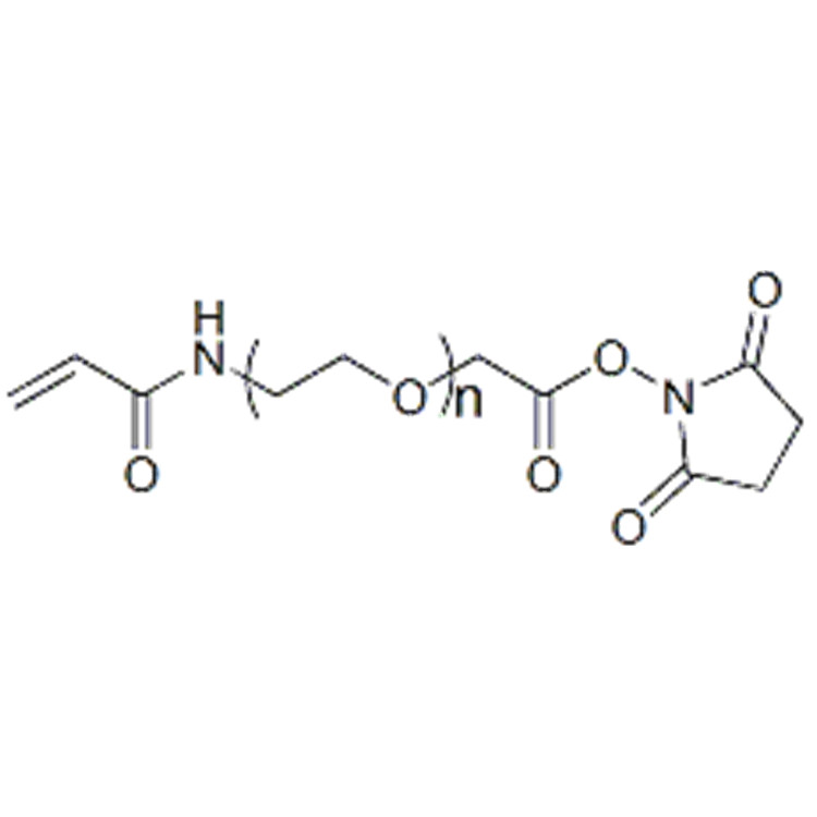 丙烯酰胺-聚乙二醇-琥珀酰亚胺乙酸酯,ACA-PEG-SCM;Acrylamide-PEG-SCM