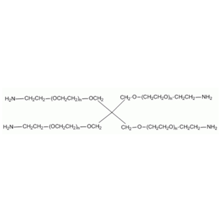 四臂-聚乙二醇-氨基,4-Arm PEG-NH2;4-Arm PEG-Amine