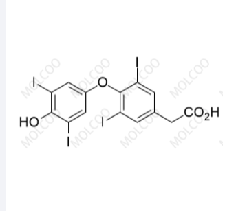 左甲状腺素EP杂质D,Levothyroxine EP Impurity D