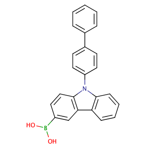 9-(4-联苯基)-3-硼酸咔唑,9-(biphenyl-4-yl)-3-boricacid-9H-carbazole