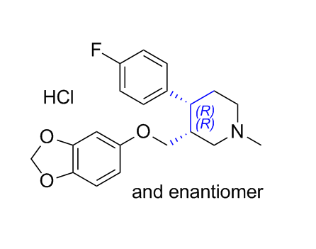 帕罗西汀杂质19,(3RS,4RS)-3-((benzo[d][1,3]dioxol-5-yloxy)methyl)-4- (4-fluorophenyl)-1-methylpiperidine hydrochloride