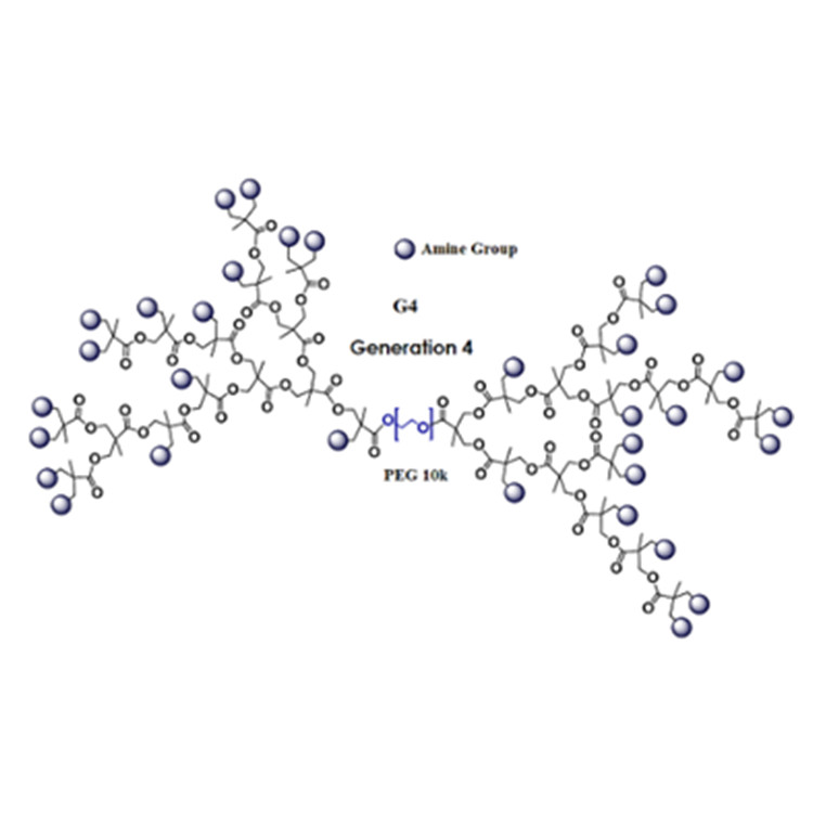树状氨基-聚乙二醇-树状氨基,Dendro Amine-PEG-Dendro Amine;Dendro NH2-PEG-Dendro NH2