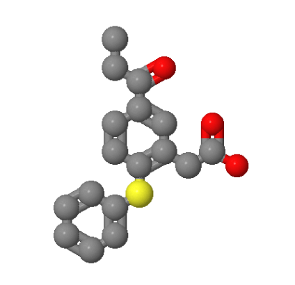 2-苯硫基-5-丙酰基苯基乙酸,2-Phenylthio-5-propionylphenylacetic acid