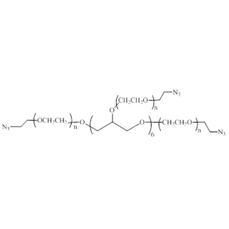 八臂-聚乙二醇-叠氮,8-Arm PEG-Azide; 8-Arm PEG-N3