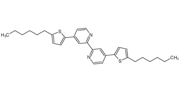 4,4'-双(5-正己基-2-噻吩基)-2,2'-联吡啶,2,2'-Bipyridine, 4,4'-bis(5-hexyl-2-thienyl)-