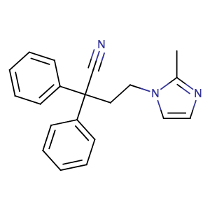 4-(2-甲基-1-咪唑基)-2,2-二苯基丁腈,4-(2-Methyl-1H-iMidazol-1-yl)-2,2-diphenylbutanenitrile