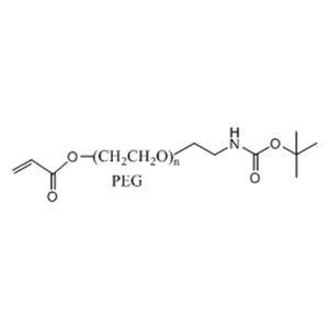 丙烯酸酯-聚乙二醇-亚氨基-叔丁氧羰基,AC-PEG-NH-Boc;Acrylate-PEG-NH-Boc