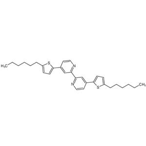 4,4'-双(5-正己基-2-噻吩基)-2,2'-联吡啶