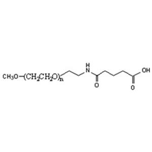 甲氧基-聚乙二醇-戊二酰胺酸,mPEG-GAA;mPEG-Glutaramide Acid