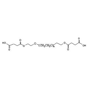 丁二酸-聚乙二醇-丁二酸,SA-PEG-SA;Succinic Acid-PEG-Succinic Acid