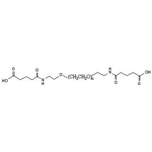 戊二酸酰胺-聚乙二醇-戊二酸酰胺,GAA-PEG-GAA;Glutaramide Acid-PEG-Glutaramide Acid