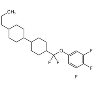 5-[二氟[(反式,反式)-4'-丙基[1,1'-聯(lián)環(huán)己烷]-4-基]甲氧基]-1,2,3-三氟苯,5-[Difluoro[(trans,trans)-4'-propyl[1,1'-bicyclohexyl]-4-yl]methoxy]-1,2,3-trifluorobenzene