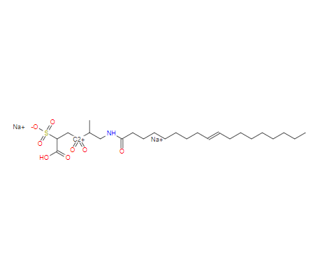 磺基丁二酸-4-[1-甲基-2-[(1-氧代-9-十八烯基)氨基]]乙酯二钠盐,disodium 4-[1-methyl-2-[(1-oxooctadec-9-enyl)amino]ethyl] 2-sulphonatosuccinate