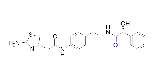 米拉貝隆雜質(zhì)11,(R)-N-(4-(2-(2-aminothiazol-4-yl)acetamido)phenethyl)-2-hydroxy-2- phenylacetamide