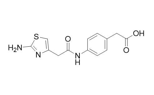 米拉贝隆杂质15,2-(4-(2-(2-aminothiazol-4-yl)acetamido)phenyl)acetic acid