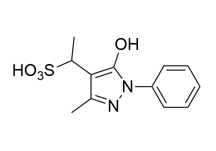 依達(dá)拉奉雜質(zhì)08,1-(5-hydroxy-3-methyl-1-phenyl-1H-pyrazol-4-yl)ethane-1-sulfonic acid