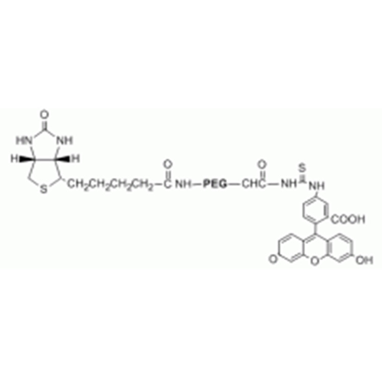 荧光素-聚乙二醇-羧基,FITC-PEG-COOH;FITC-PEG-COOH